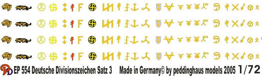 German WW2 Division emblems No.3