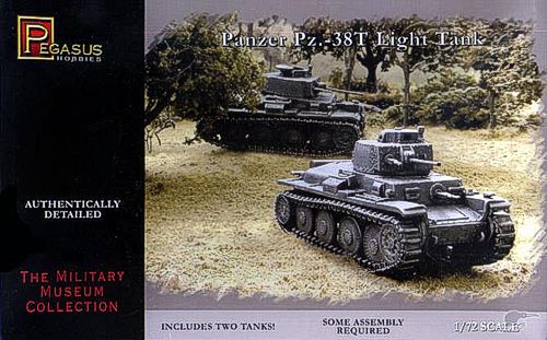 Panzer Pz.38(t) Light Tank (2 kits)